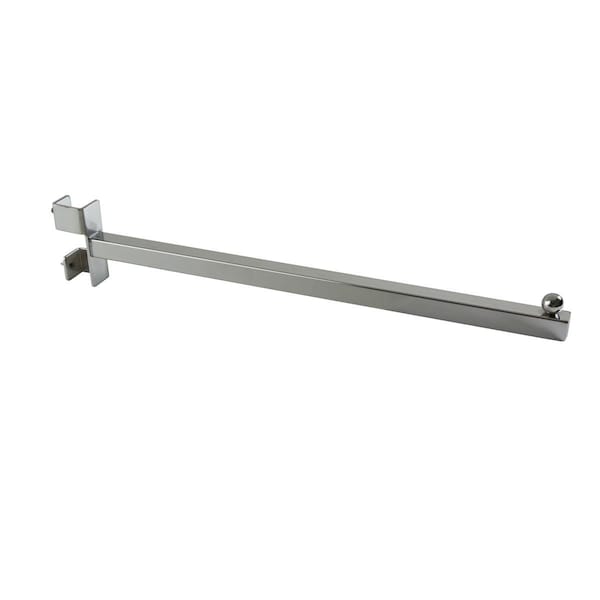 Luggage Loader TV-16 16 in. Twist-On Straight Arm for 4-Way Square Tubing Rack - Chrome LU2953305 - main
